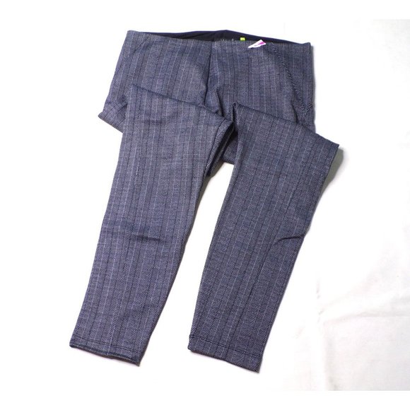 Lysse Slimming Ella Herringbone Leggings Black #1716 X-Large 16-18 NEW - Picture 5 of 7